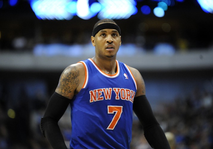 <b>6. Carmelo Anthony</b> 
<br>
<br>
Całkowite zarobki: 30,4 mln dol. 
<br>
<br>
Pensja: 21,4 mln dol. / Kontrakty reklamowe: 9 mln dol.