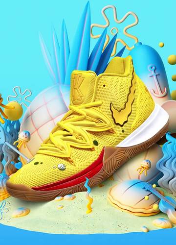 men nike kyrie 5 spongebob squidward