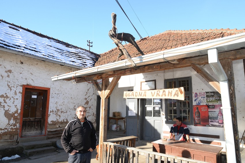 Vlasnik prodavnice "Gladna vrana" Vlastimir Videnović
