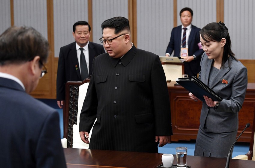 Kim Džong Un i Kim Jo Džong