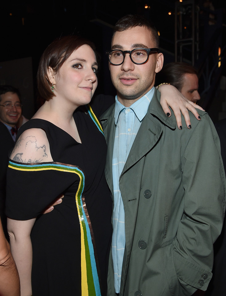 Lena Dunham i Jack Antonof w 2015 r.