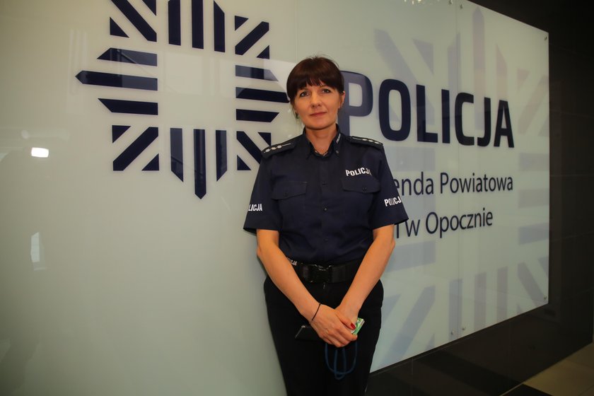 Barbara Stępień, policja w Opocznie