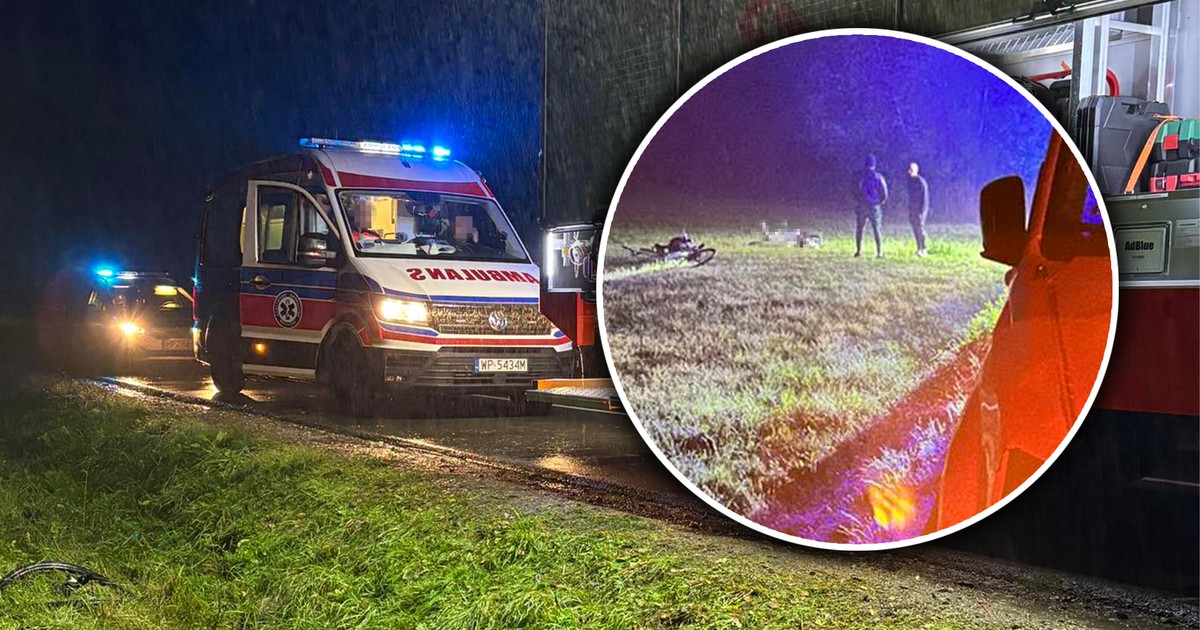 To stało się o zmroku. "Niestety, po ciężkiej walce nie udało się". Tragedia pod Warszawą