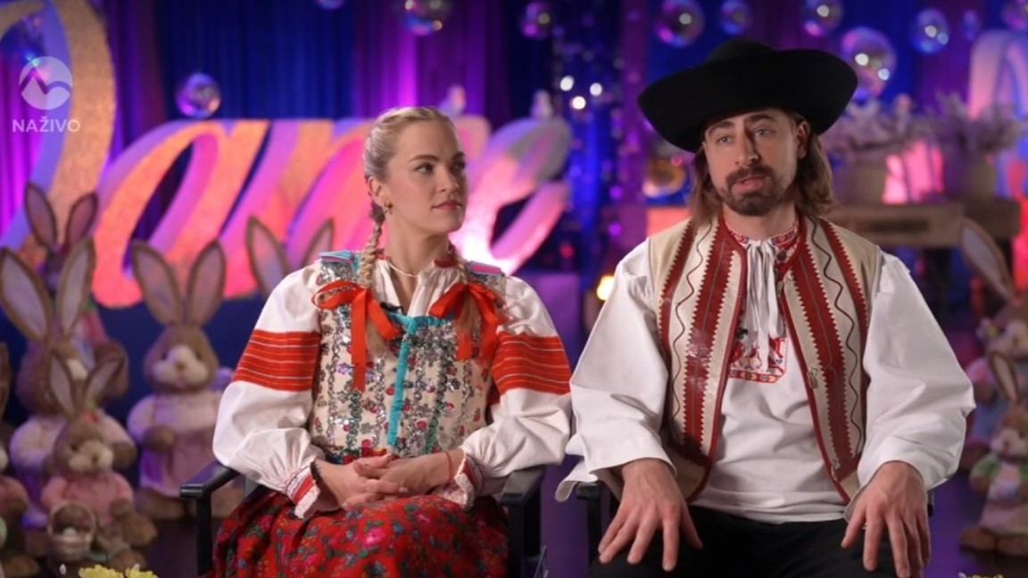Ôsme kolo 10. série Let’s Dance: Peter Sagan a Eliška Lenčešová.