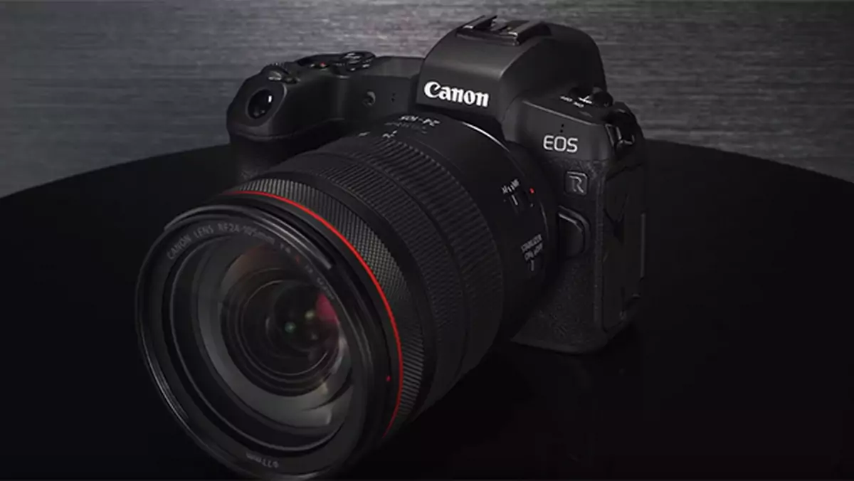 Canon EOS R - pełnoklatkowy bezlusterkowiec rywala Nikona 