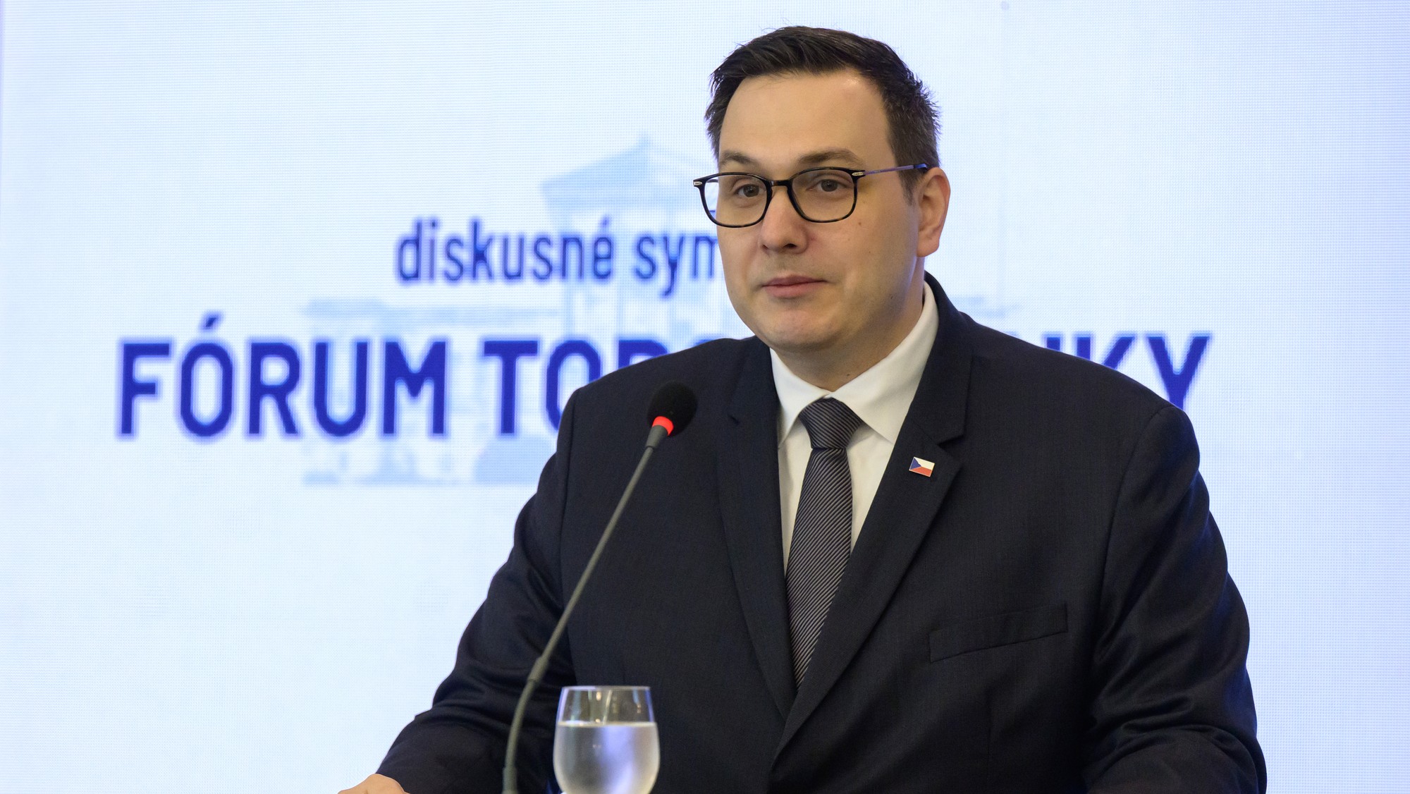 Český minister zahraničných vecí Jan Lipavský.