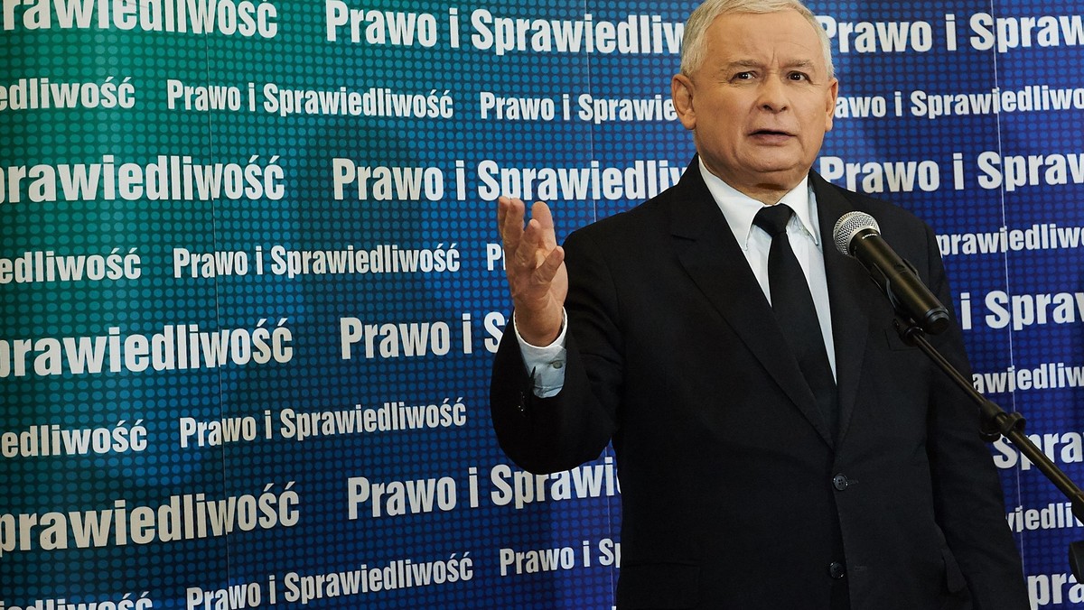 Prezes PiS Jarosław Kaczyński