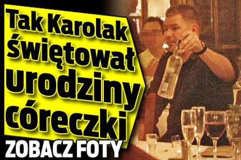 Tak Karolak świętował urodziny córeczki