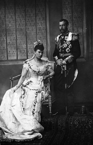Ślub księcia Jerzego z Marią Teck