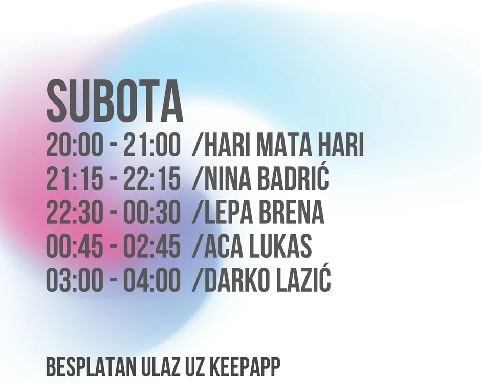 Subota Music Week