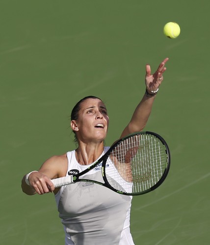 Tenisistki bicepsy mają prawie tak wielkie, jak Marit Bjoergen