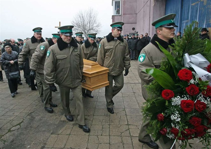 Pogrzeb lotników, którzy zginęli na Białorusi