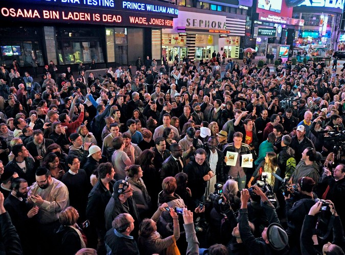 Amerykanie świętują zabicie szefa Al-Kaidy