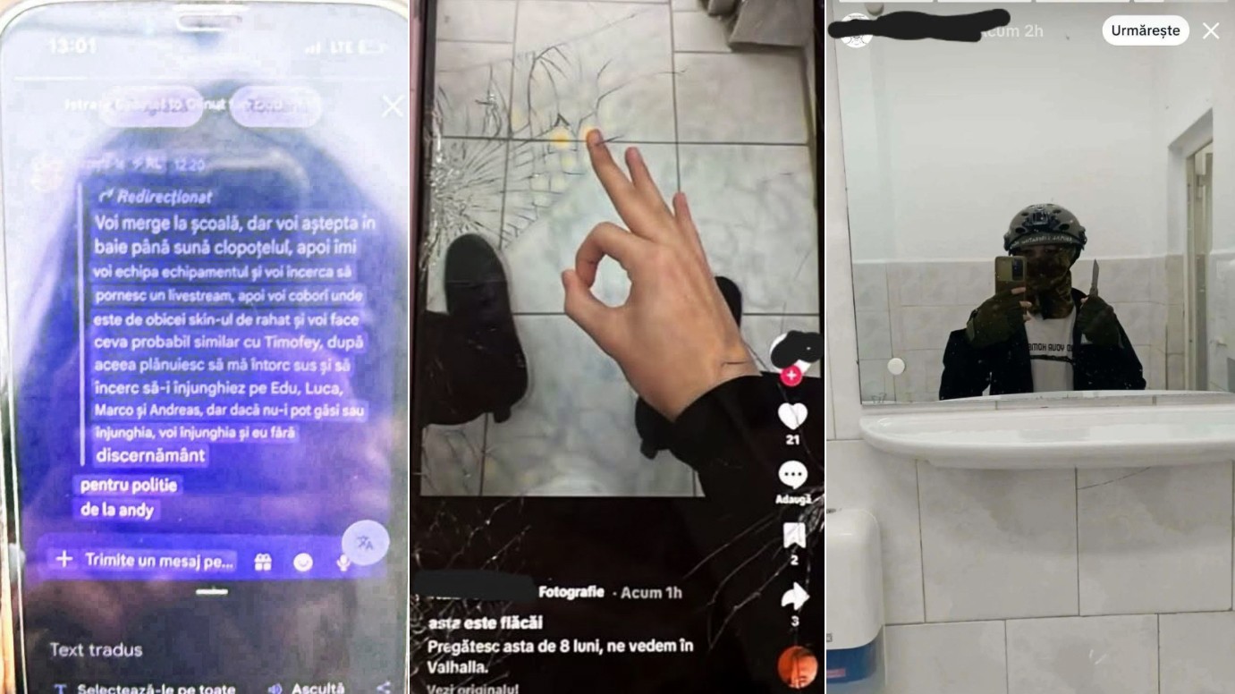Atacul de la Bistrița, inspirat de un asalt similar petrecut în Rusia. Radicalism de tip „Groyper Army” în mesajele agresorului de 13 ani, care căuta să înjunghie un coleg de etnie romă