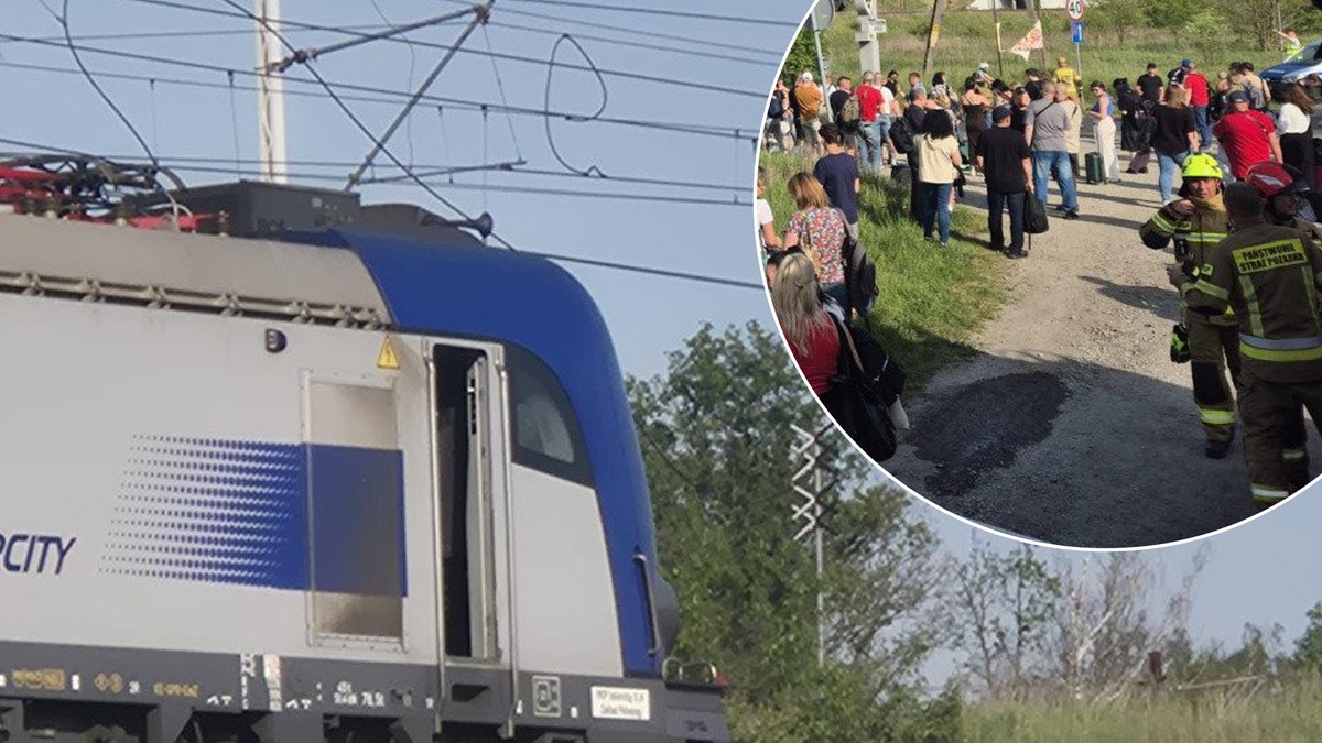 Dramatyczna ewakuacja ponad pół tysiąca pasażerów pociągu. Powód? Groźny pożar