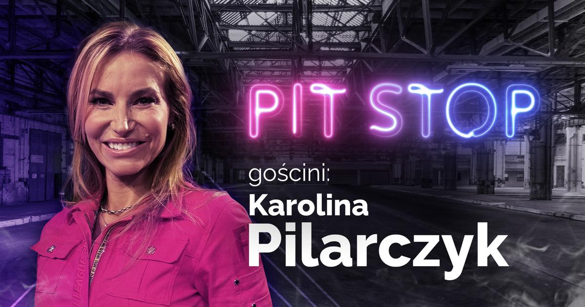  Karolina Pilarczyk w programie Auto Świat Pit Stop