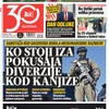 Blic naslovna strana za 7.4.