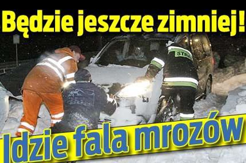 Będzie jeszcze zimniej! Idzie fala mrozów