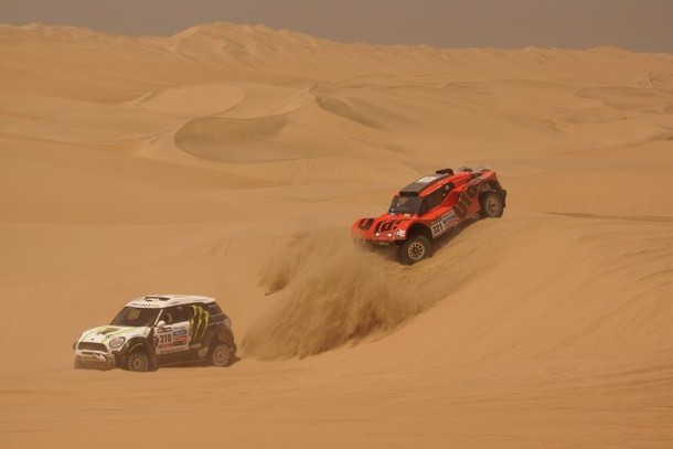 dakar 2013 samochód pustynia Hołowczyc 2