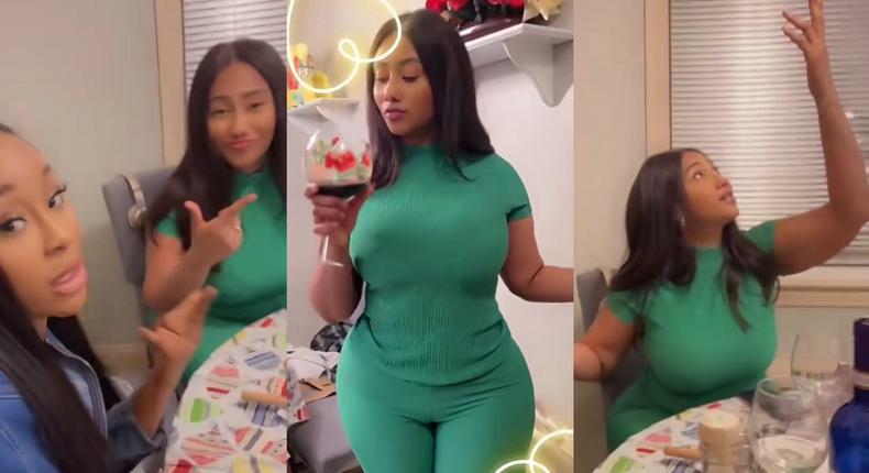 'Of course I f*cked up' - Hajia 4Reall sings as she links up with Efia Odo in U.S (VIDEO)