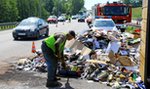 Paraliż obwodnicy Trójmiasta. Wszystko przez stertę śmieci