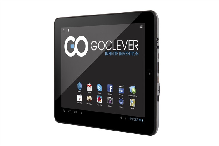 <b>Goclever Tab R974</b>
<br>
<br>Procesor: ARM Cortex A9 Dual Core 1,6 GHz
<br>Dysk twardy: 16GB
<br>Ekran: 9,7