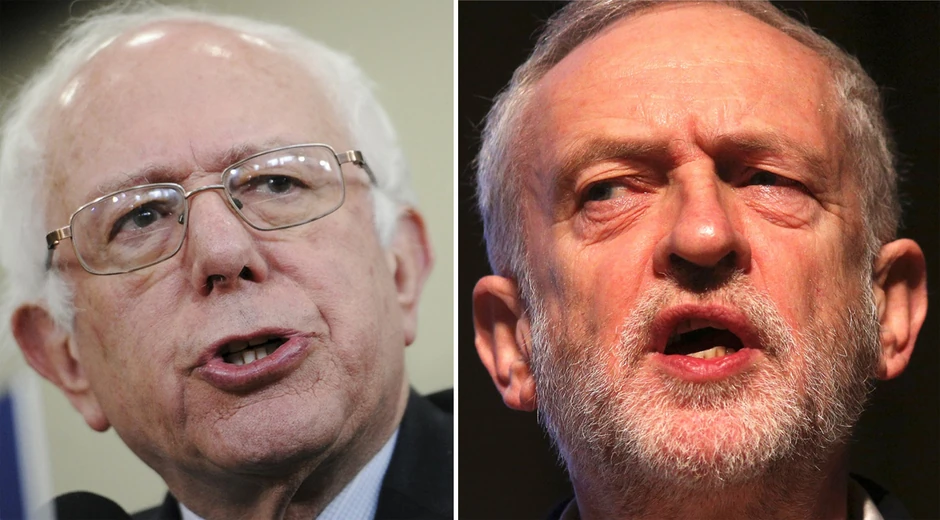 Mladi im dali krila: Berni Senders i Džeremi Korbin