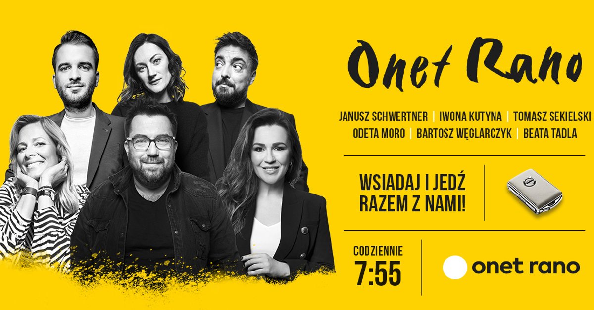 Onet Rano. - 23.08 [NA ŻYWO] - Wiadomości