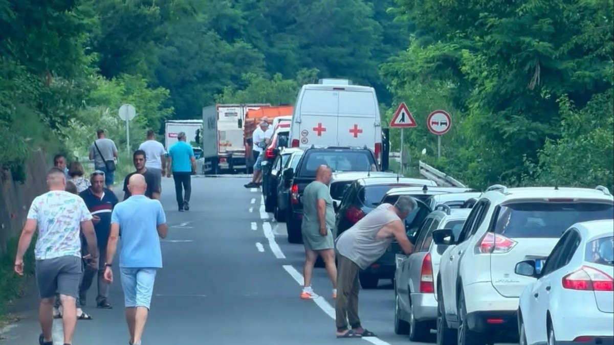 Težak udes na Ibarskoj magistrali