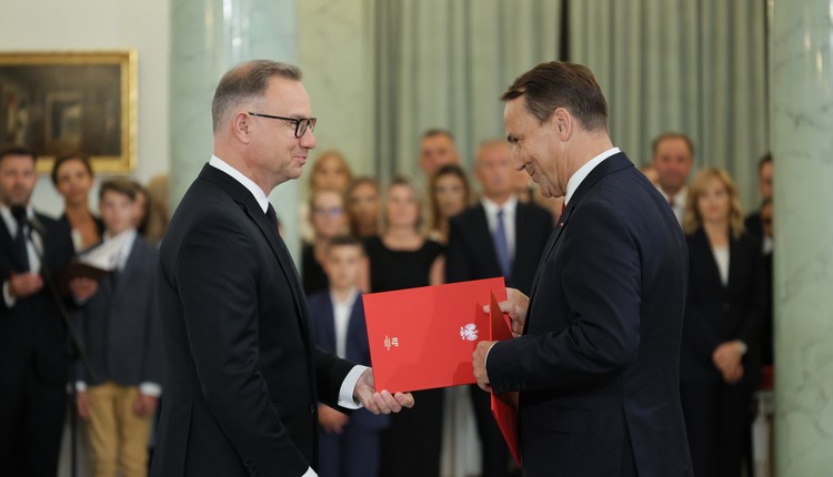 Zaprzysiężenie nowych ministrów. Uroczystość w Pałacu Prezydenckim