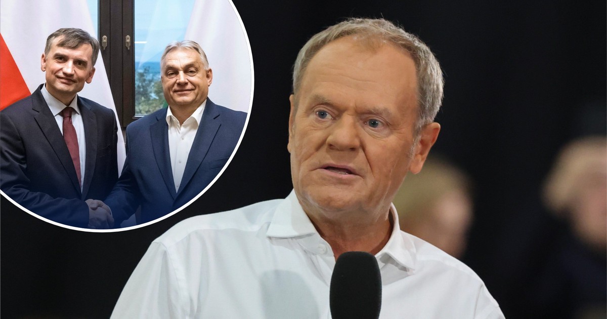 Ziobro spotkał się z Orbanem. Tusk krótko, ale wymownie
