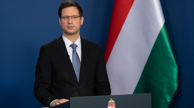 Gulyás Gergely Miniszterelnökséget vezető miniszter / Fotó: MTI/Botár Gergely/kormany.hu