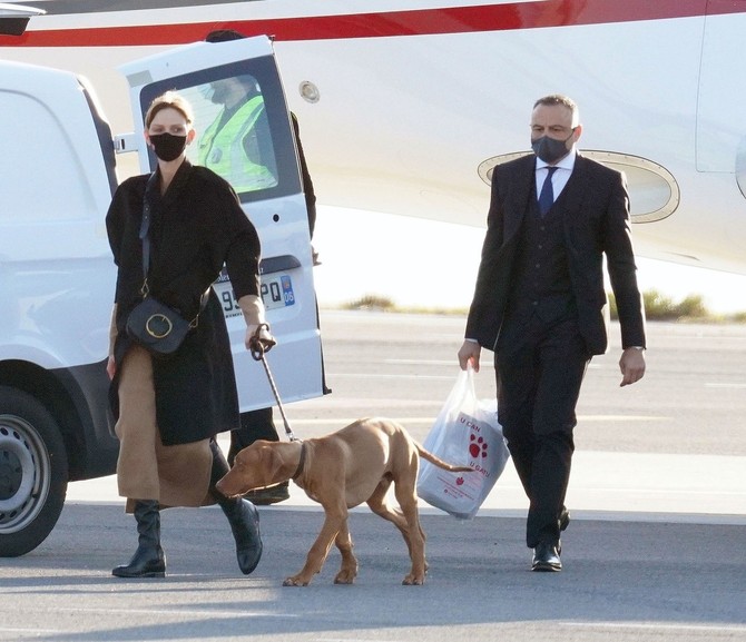 Princeza Šarlin nakon povratka u Monako