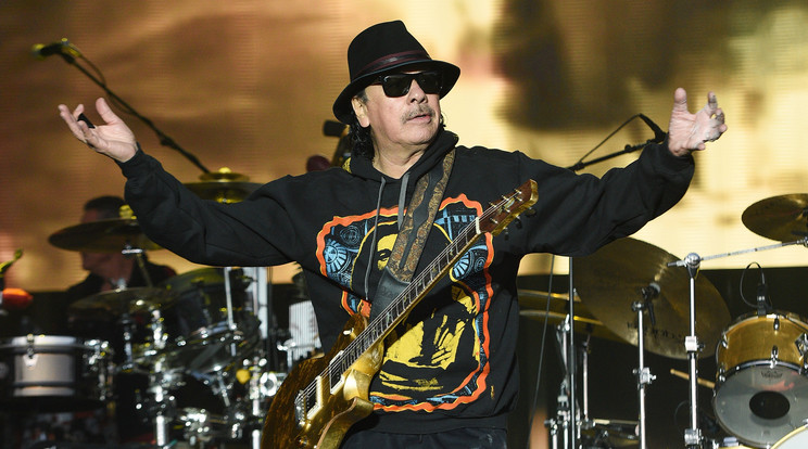 Carlos Santana jövő márciusban Budapesten koncertezik /Fotó: Northfoto