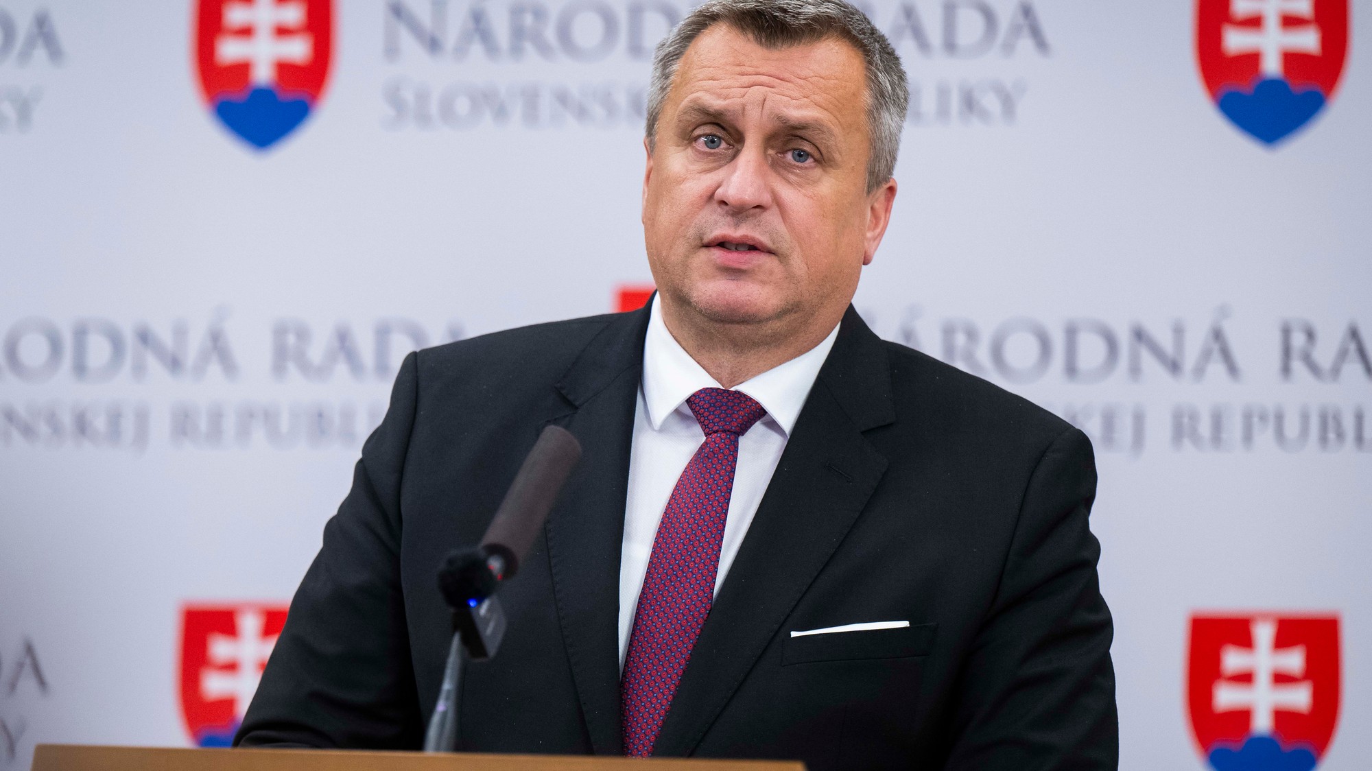 Predseda Slovenskej národnej strany (SNS) Andrej Danko.