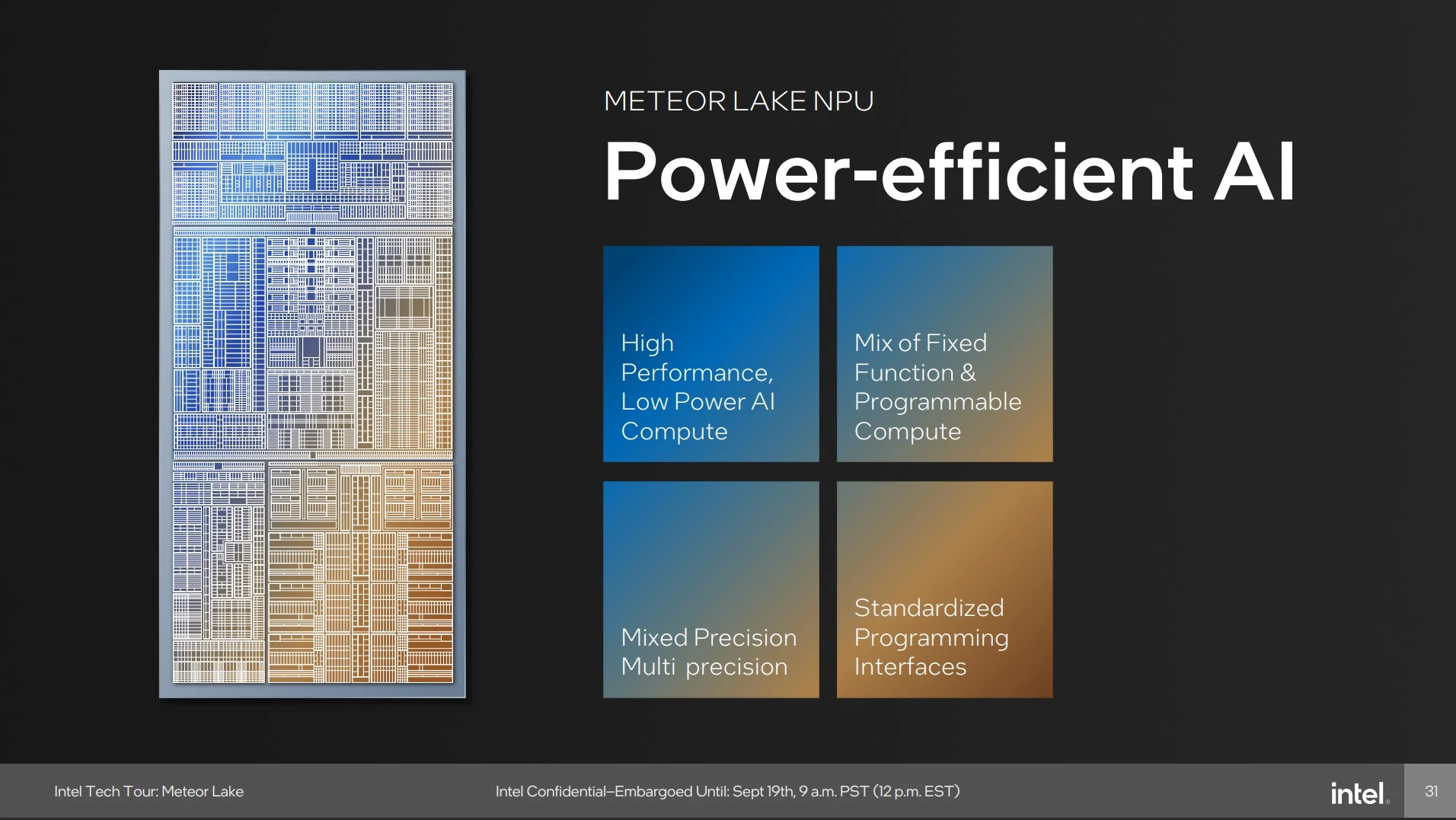 Intel Meteor Lake NPU Features