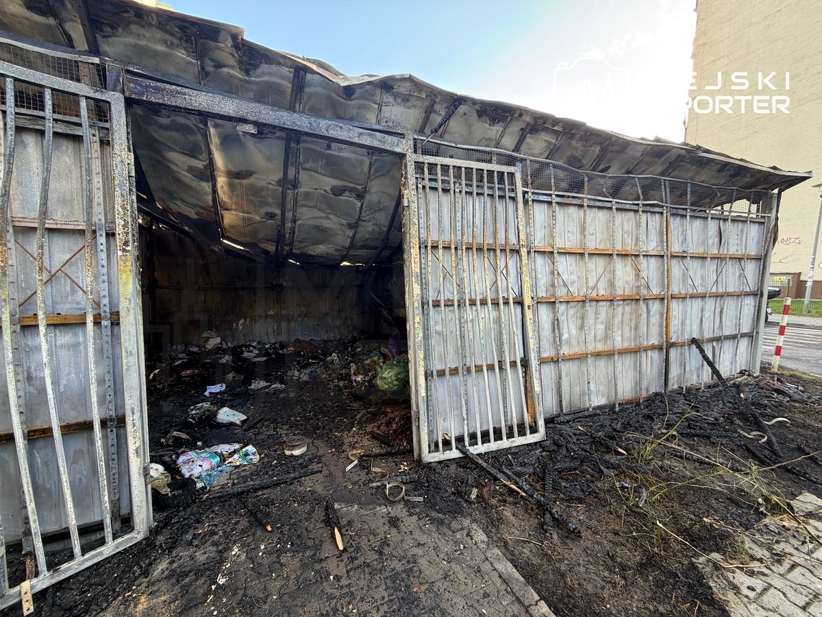Night fire in garden shelter on Mokotów kills man