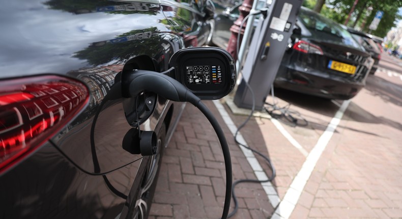 Europe's EV industry is suffering from a complex mixture of challenges.NurPhoto/Getty Images