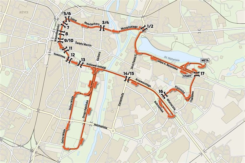 Maraton zakorkuje miasto