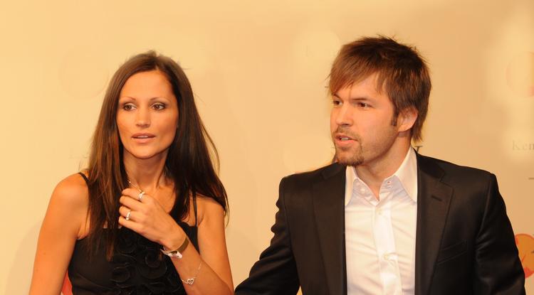 Sebestyén Balázs és felesége Fotó: Ringier