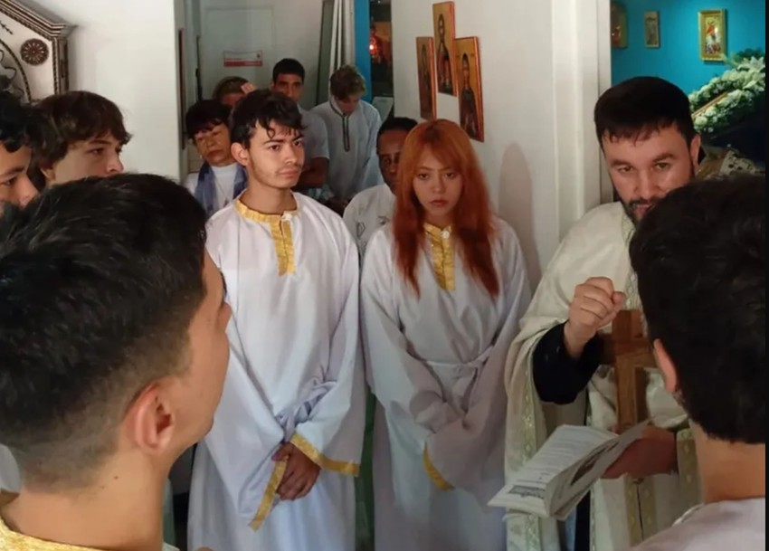 Šestoro Kolumbijaca primilo pravoslavlje na Bogojavljanje