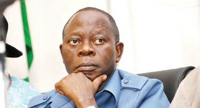 Governor Adams Oshiomhole of Edo state.