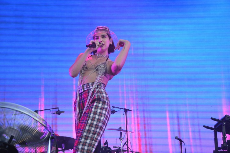 Dua Lipa podczas Orange Warsaw Festival. 1 czerwca 2018