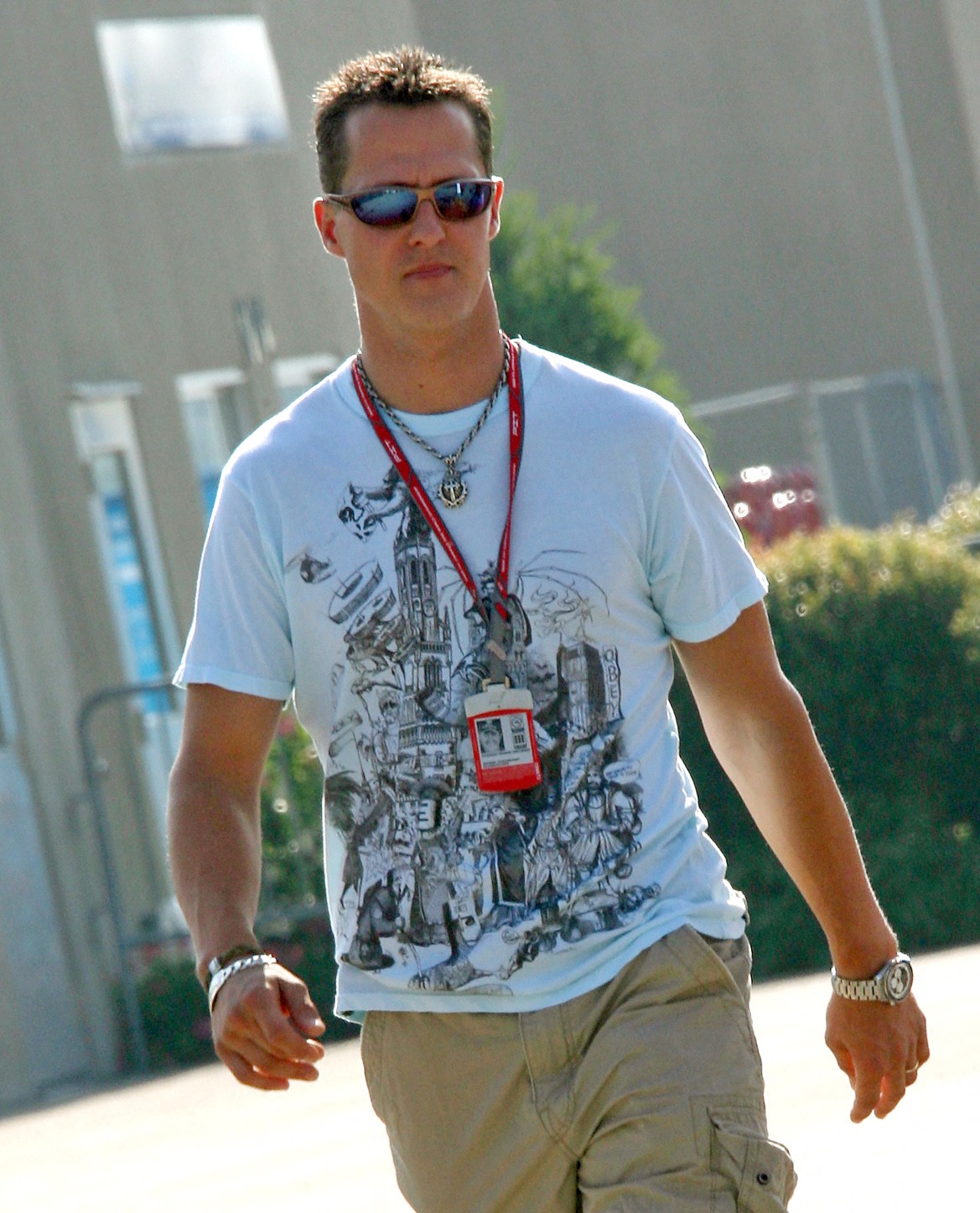 Bývalý nemecký pretekár F1 Michael Schumacher.