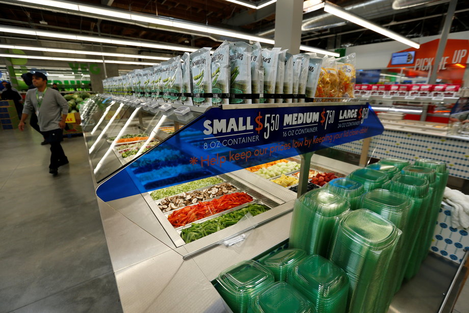 Whole Foods' new chain, 365 by Whole Foods Market, is largely devoted to freshly prepared foods.