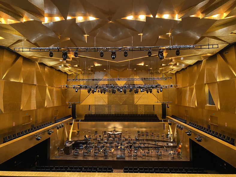 Sala Słoneczna porównywana do sali koncertowej Musikverein w Wiedniu