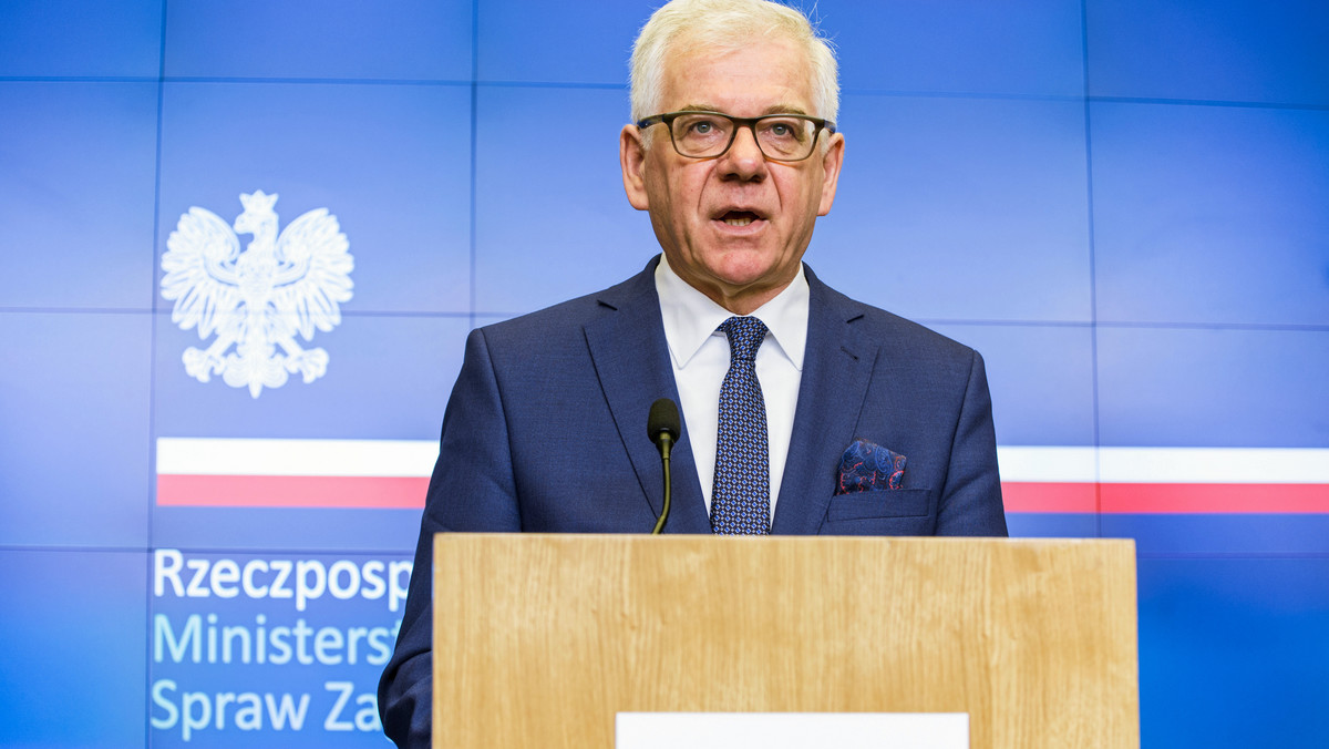 Jacek Czaputowicz: nie mówimy z góry, że nie będziemy się stosowali do orzeczenia TSUE