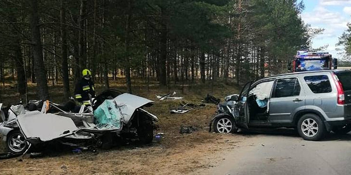 Tragedia na drodze. Nie żyje 22-latek.