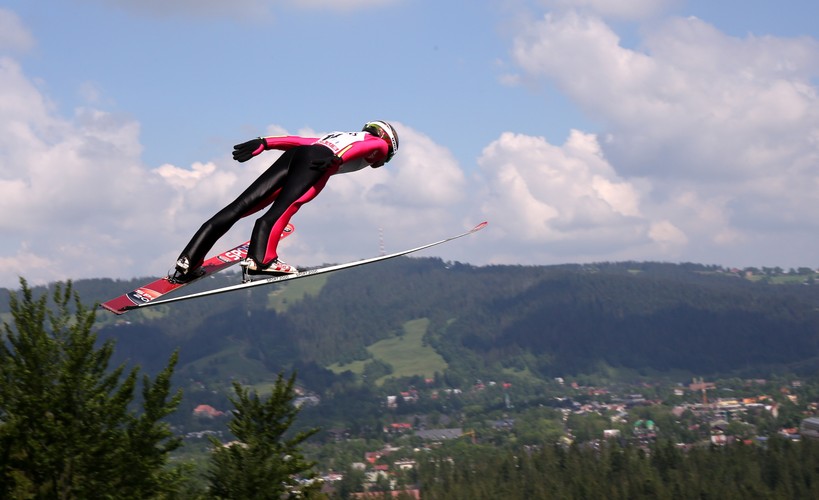 Kadra polskich skoczków narciarskich trenuje w Zakopanem