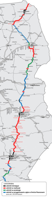 Via Carpatia będzie dłuższa o nowy odcinek drogi ekspresowej S19